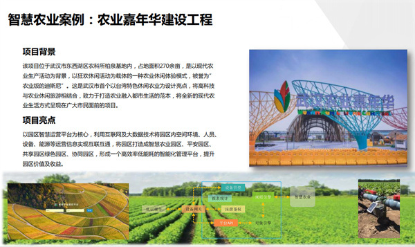 智慧农业案例：农业嘉年华建设工程